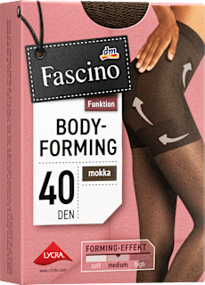 Strumpfhose Body-Forming mokka Gr. 38/40, 40 DEN Fascino