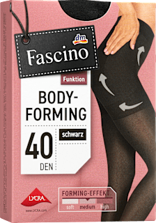 Strumpfhose Body-Forming schwarz Gr. 42/44, 40 DEN Fascino