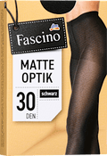 Strumpfhose matt schwarz Gr. 42/44, 30 DEN Fascino