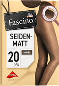 Strumpfhose seidenmatt mokka Gr. 50/52, 20 DEN Fascino