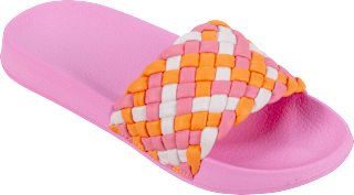 Pantolette Damen Flechtoptik (1 Paar) Fashy