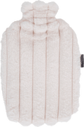 Wärmeflasche mit Flauschbezug creme 2l Fashy