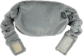 Wärmflasche Bauchtasche grau 0,8l Fashy