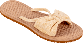 Zehentrenner Damen Strohoptik (1 Paar) Fashy