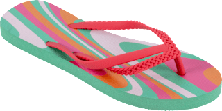 Zehentrenner Damen Swirl (1 Paar) Fashy