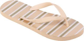Zehentrenner Herren Streifen (1 Paar) Fashy