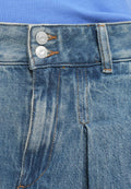 Tommy Jeans PLEATED DENIM MINI SKIRT