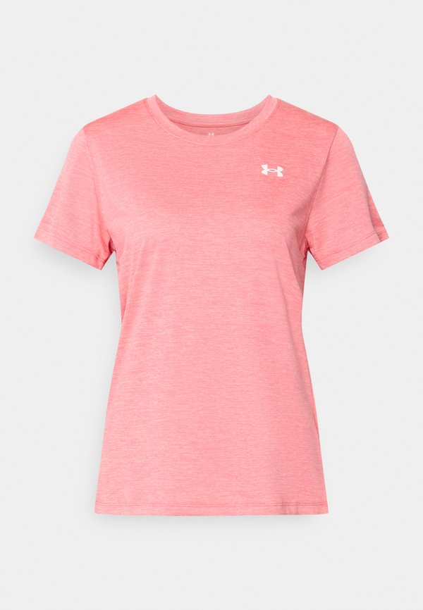 Under Armour TWIST - Sports T-shirt - bittersweet pink/white