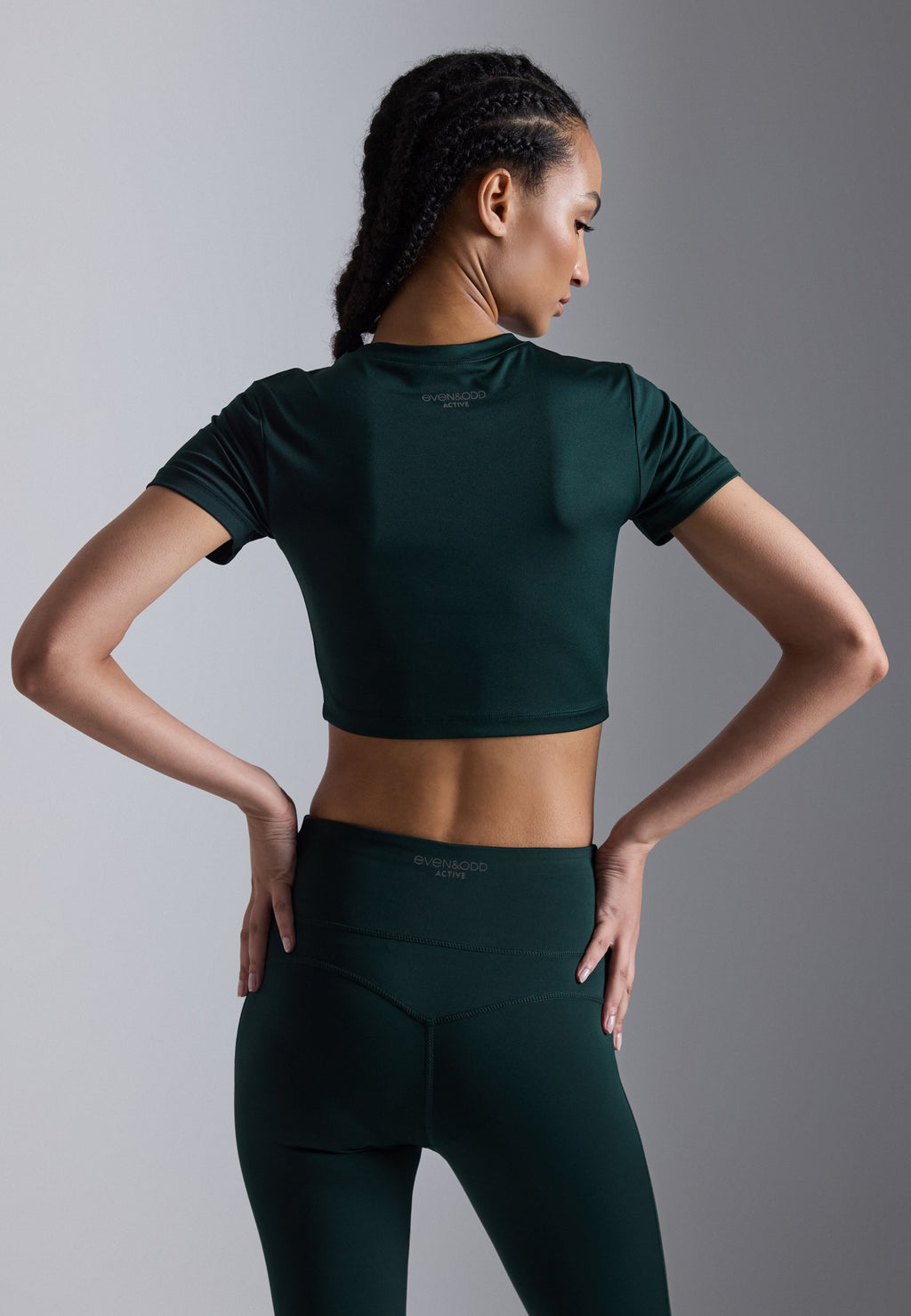Even&Odd active ESSENTIAL CROPPED T-SHIRT