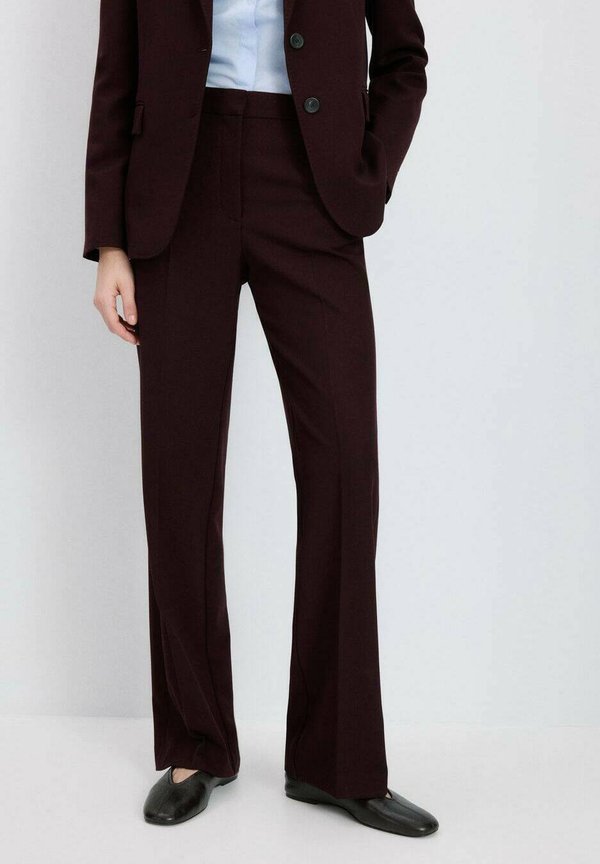 Mango Trousers - bordeaux
