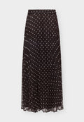 Vero Moda VMSMILLA - A-line skirt - chocolate torte/birch