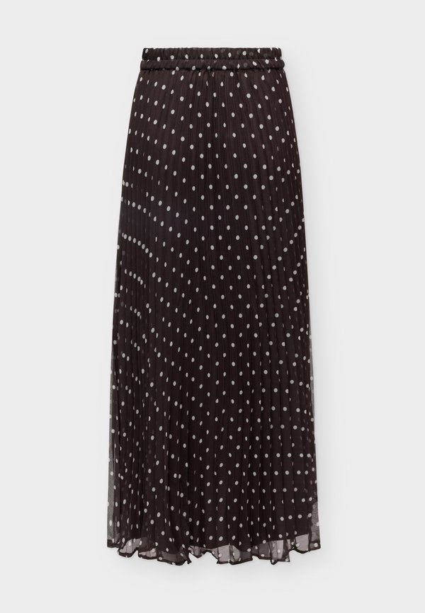 Vero Moda VMSMILLA - A-line skirt - chocolate torte/birch