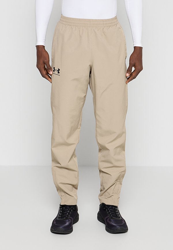 Under Armour RIVAL WOVEN - Outdoor trousers - beige
