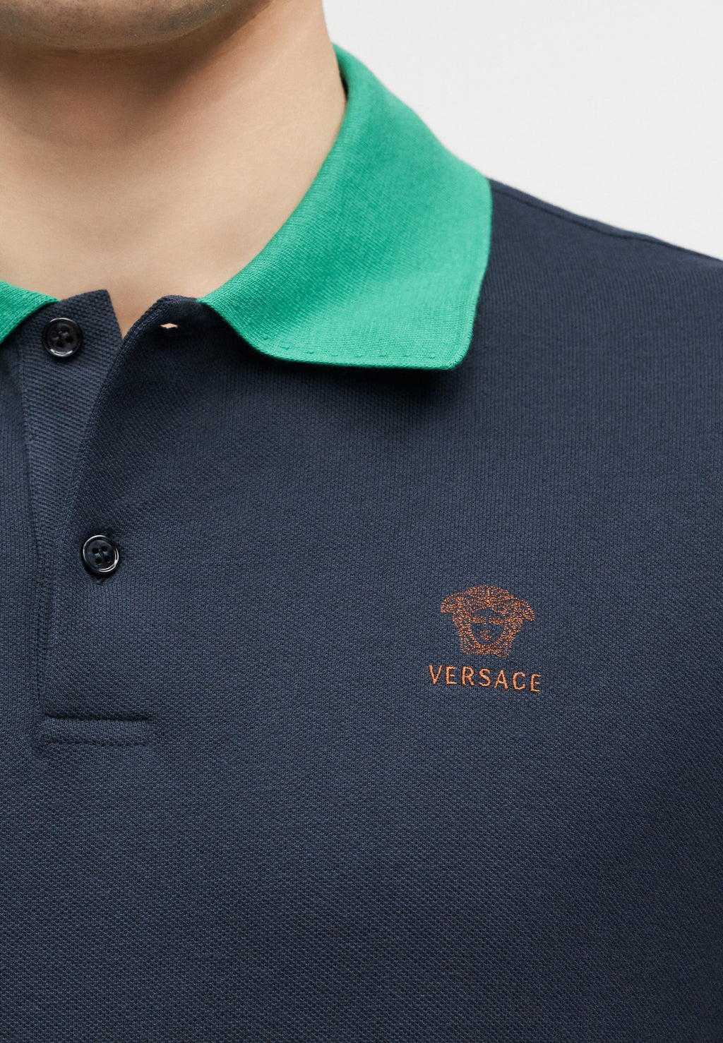 Versace LOGO AND MEDUSA EMBROIDERY