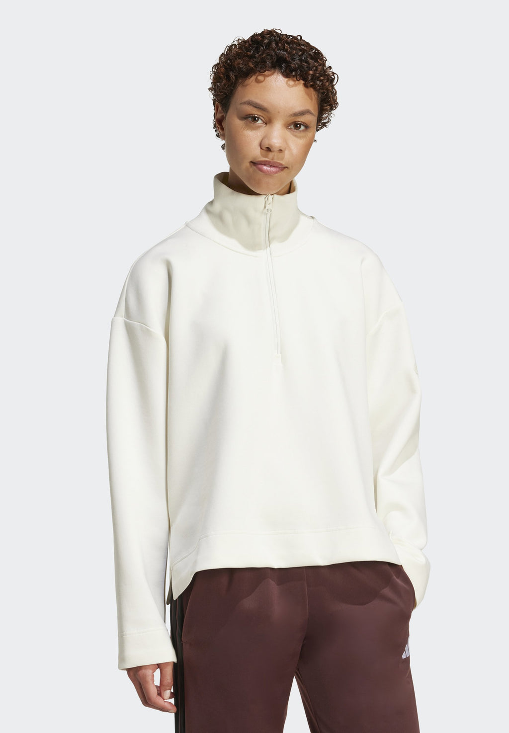 adidas Sportswear SOFT LUX QUARTER ZIP