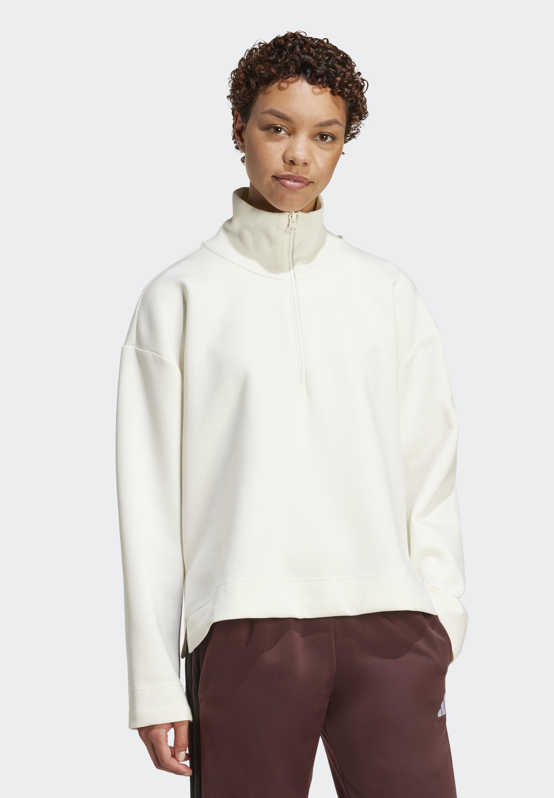 adidas Sportswear SOFT LUX QUARTER ZIP