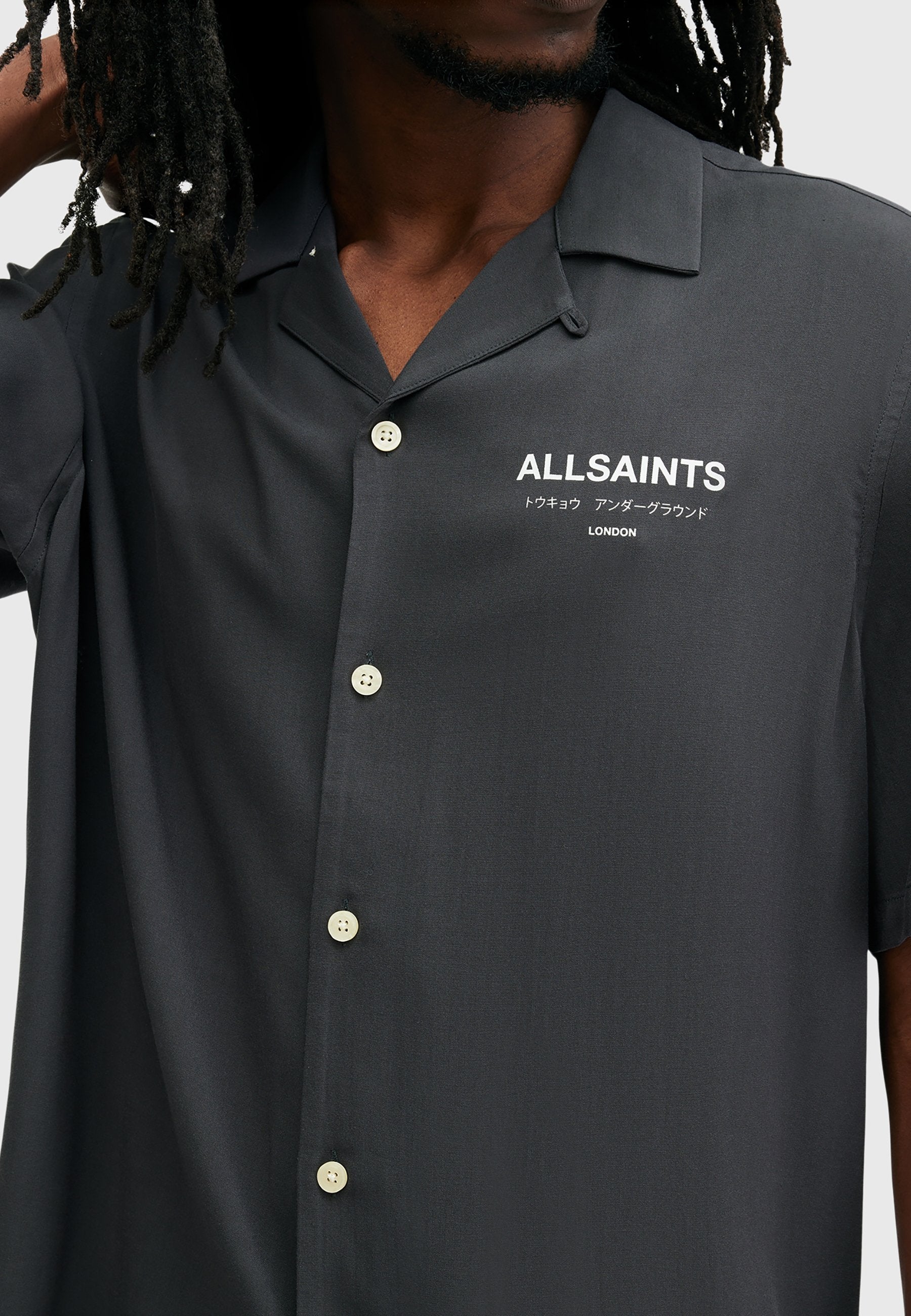 AllSaints UNDERGROUND SHORT SLEEVE SHIRT