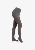 s.Oliver ORIGINALS CABLE STITCH - Tights - dark grey melange
