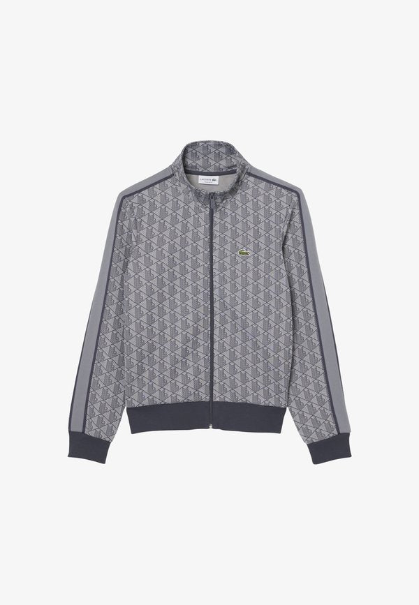 Lacoste UNISEX - Cardigan - gris clair   gris fonce-i