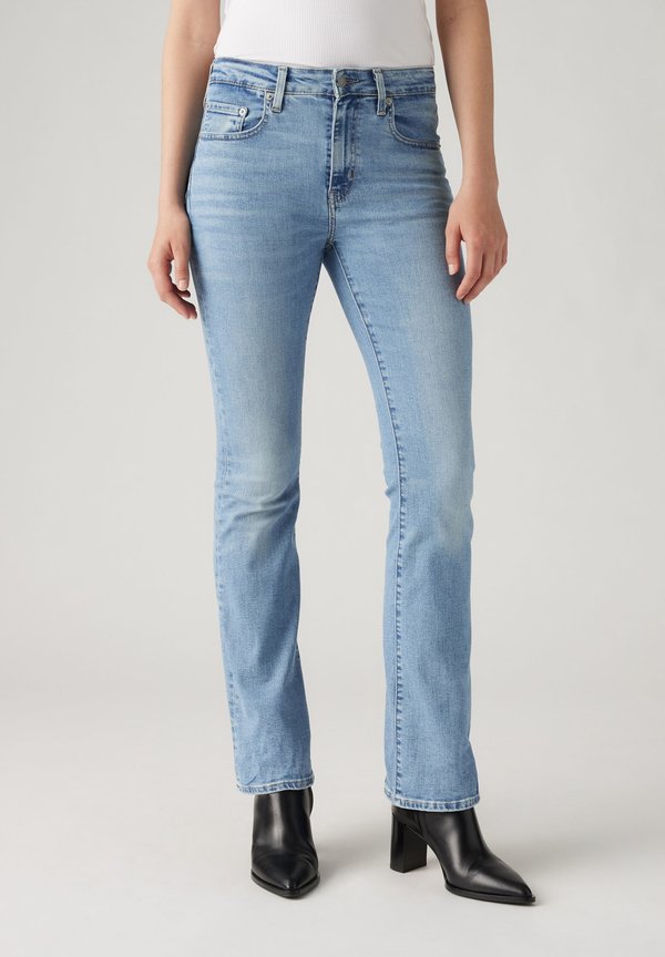 Levi's® 725® HIGH RISE BOOTCUT - Bootcut jeans - blue wave light - light indigo