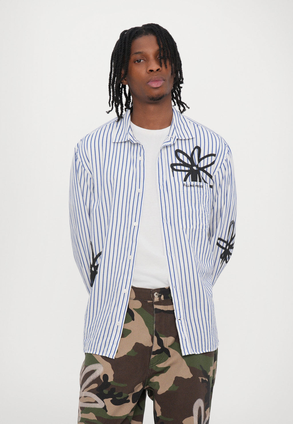 Filling Pieces SHIRT FLOWERS UNISEX