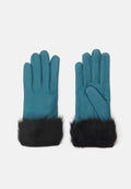 STUDIO ID NAPPA GLOVES WITH LINING AND TOSCANA TRIM
