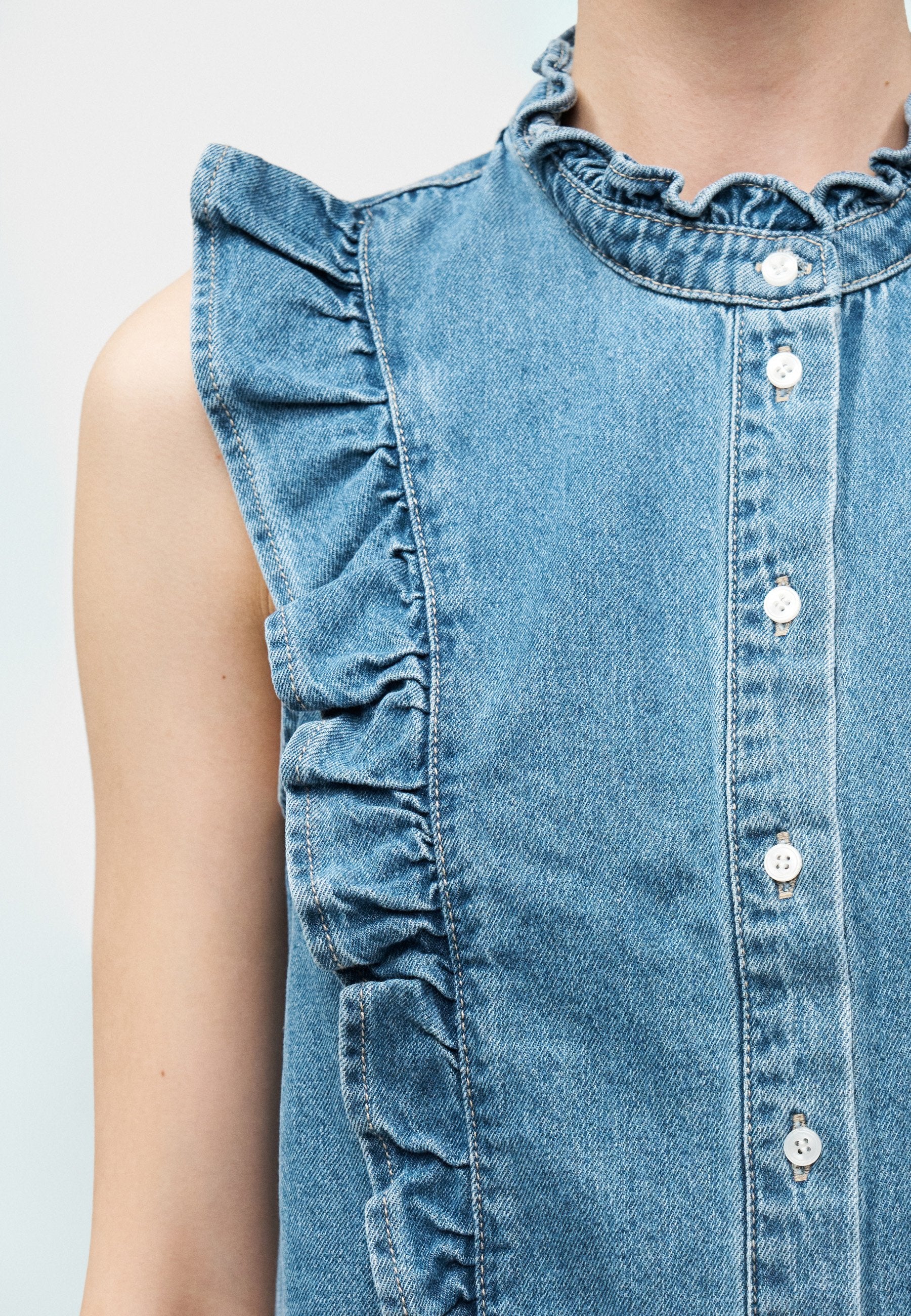 Vero Moda VMLOLA FRILL DRESS