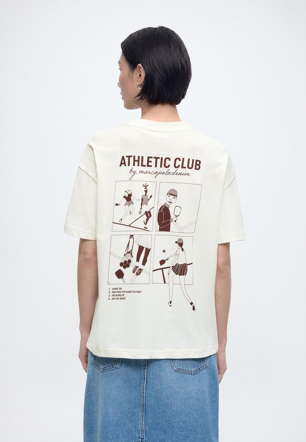 Marc O'Polo DENIM T-SHIRT, SSL, PLACED PRINTS, RELAXED FIT