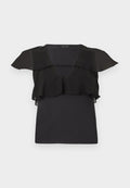Anna Field TOP WITH CHIFFON RUFFLES