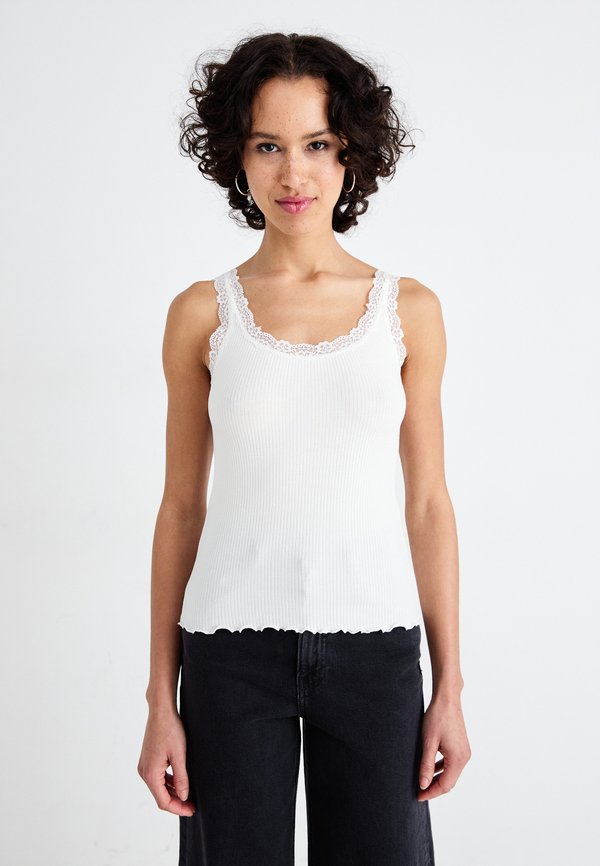 ONLY ONLSARA SHARAI TANK  - Top - cloud dancer