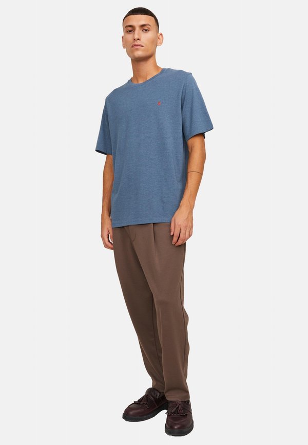 Jack & Jones 3 PACK - Basic T-shirt - denim blue