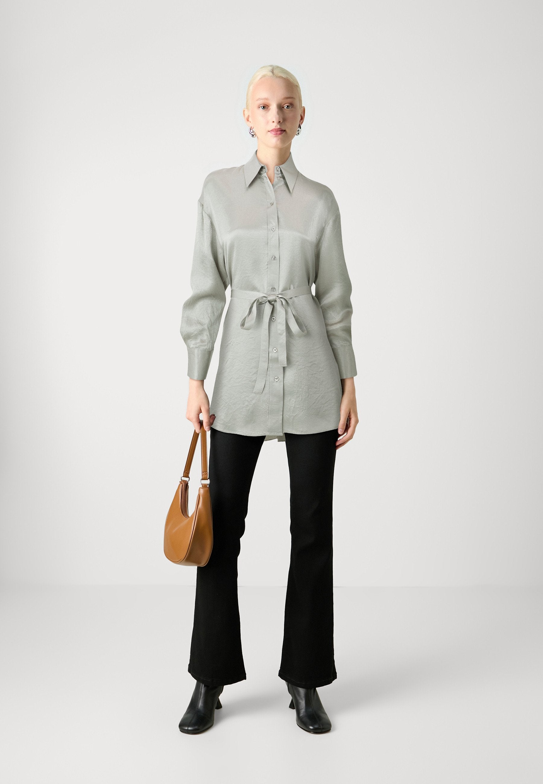 Selected Satin long sleeved