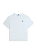 LOGO EMBROIDERY JERSEY CREW NECK T-SHIRT Media 1