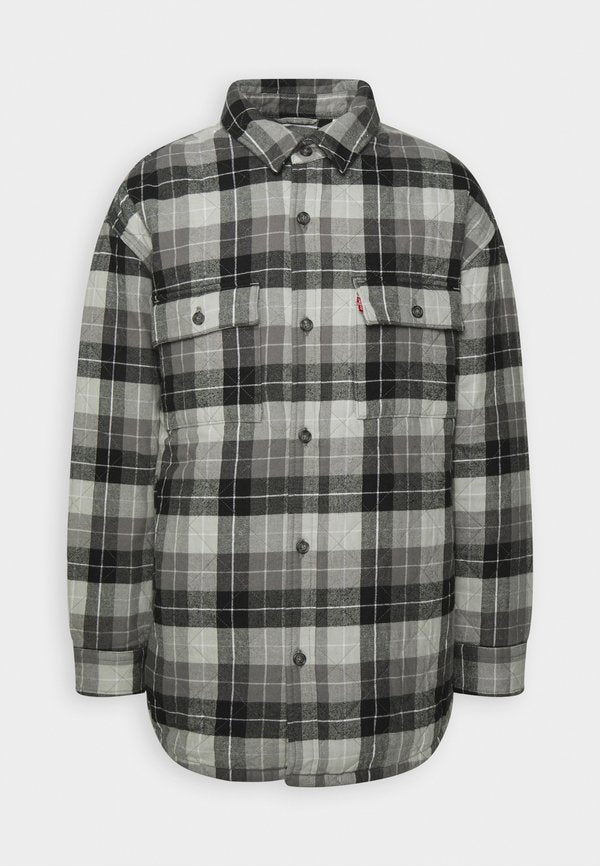 Levi's® BERNAL HEIGHTS OVERSHIRT UNISEX - Short coat - bright white