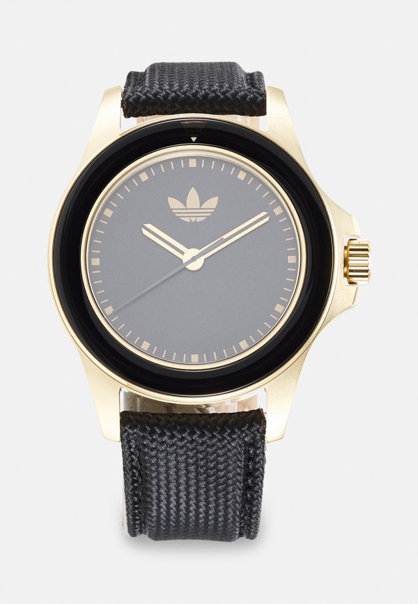 adidas Originals EXPRESSION ONE - Watch - black/gold-coloured-coloured tone