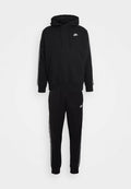 Nike Sportswear CLUB FLEECE - Tracksuit - black/white
