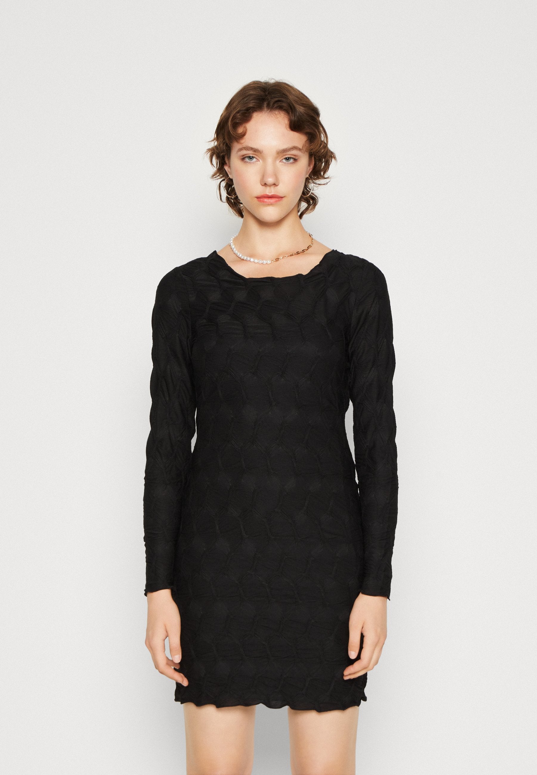 Pieces PCLOLA O NECK SHORT DRESS
