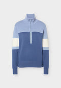 Calvin Klein Golf NEVE ZIP SWEATER - Jumper - dark denim