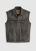 Levi's® RELAXED TRUCKER VEST - Waistcoat - night owl