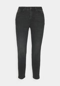 Vero Moda Petite VMFLASH MR SKINNY JEANS  - Jeggings - black denim