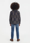 Les Deux KENT PATCHWORK CHECK SHIRT UNISEX