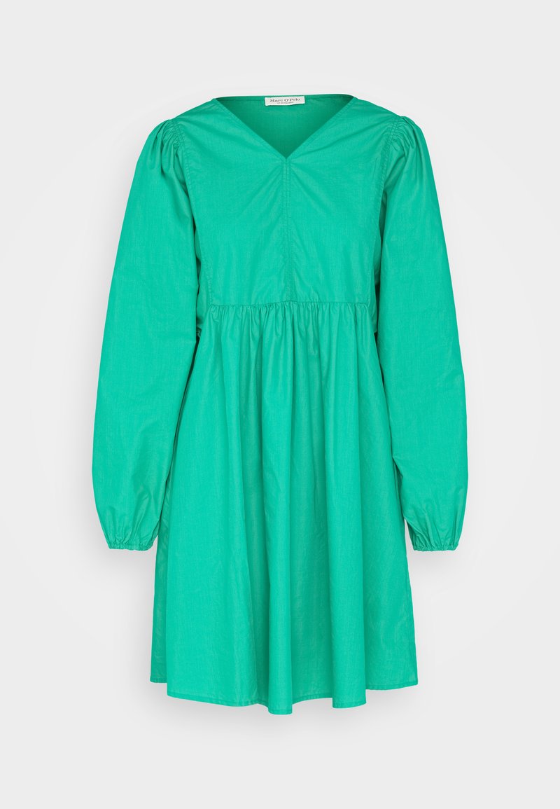 DRESS FEMININE STYLE SLEEVE VOLUME V NECK SHORT LENGTH Media 1