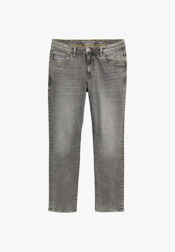 TOM TAILOR JOSH LANGE  - Straight leg jeans - grey denim