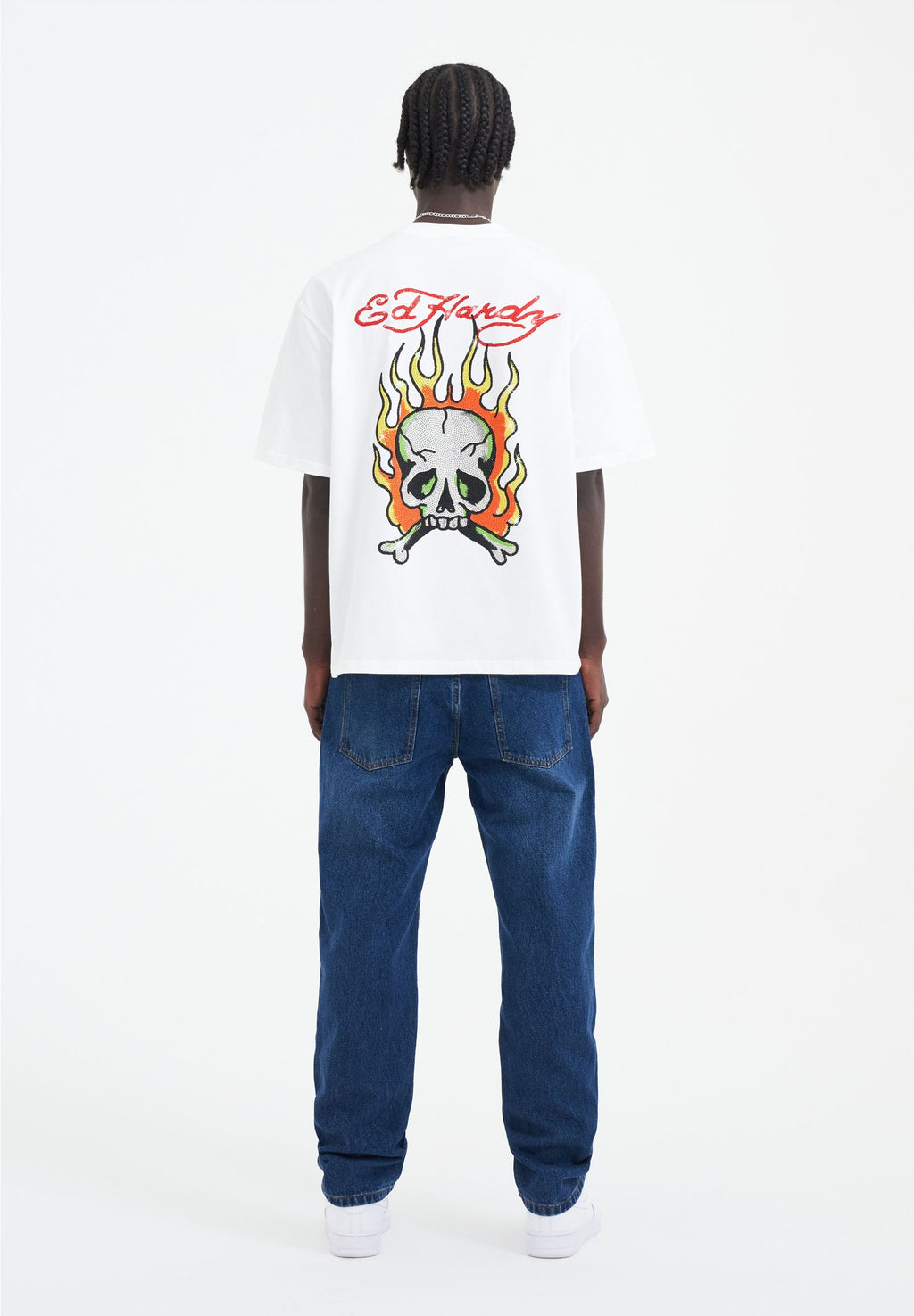 Ed Hardy NYC-SKULL DIAMANTE