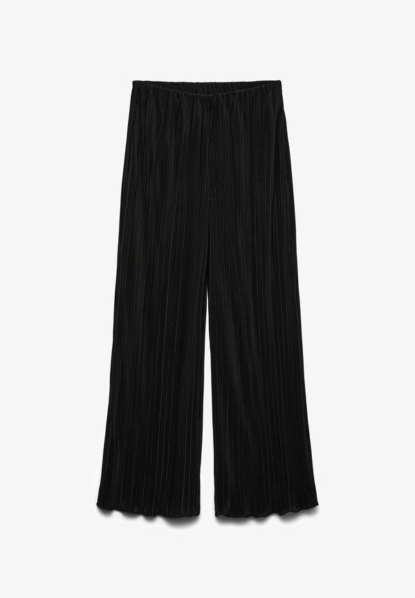 Vero Moda VMELISA High waist - Trousers - black