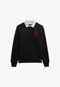 Superdry & Co VINTAGE ATHLETIC RUGBY - Polo shirt - eclipse navy