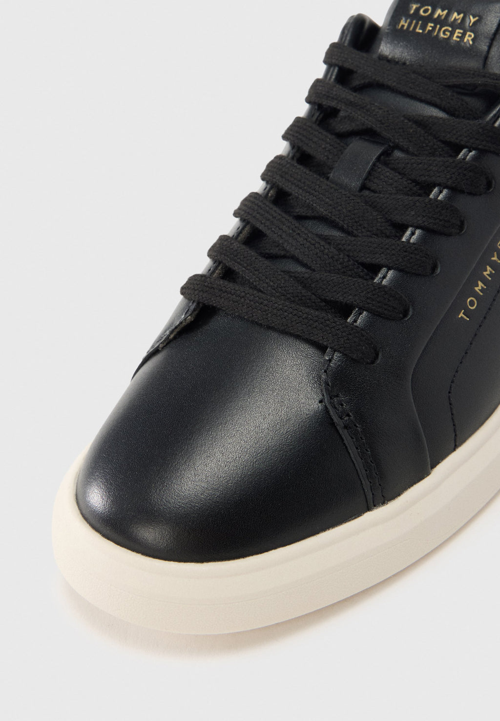 LIGHTWEIGHT LEATHER CUPSOLE COURT TRAINERS Media 5