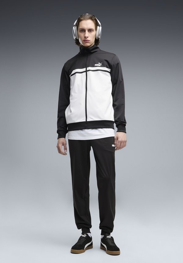 Puma SET - Tracksuit - black