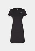 Puma ESS SMALL NO. 1 LOGO SLIM - Jersey dress - black