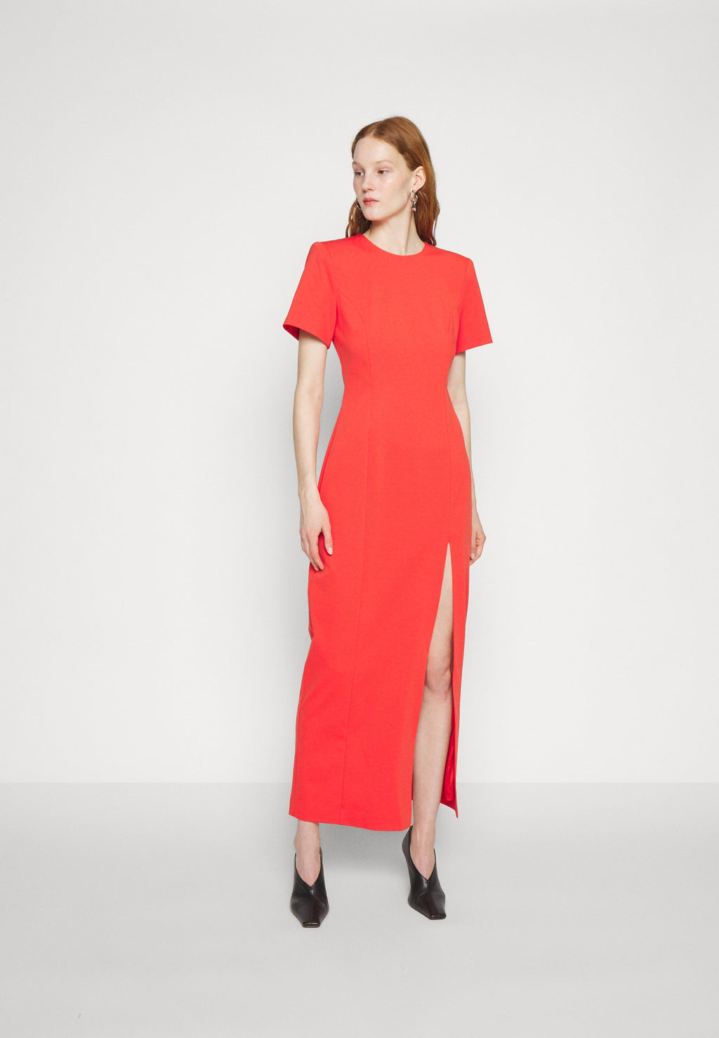 Sara Battaglia SLIT DRESS